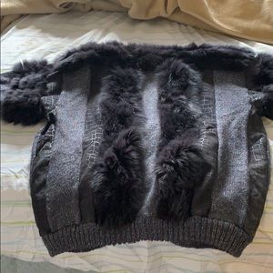 Hey I Am selling my jacket made out of rabbit fur